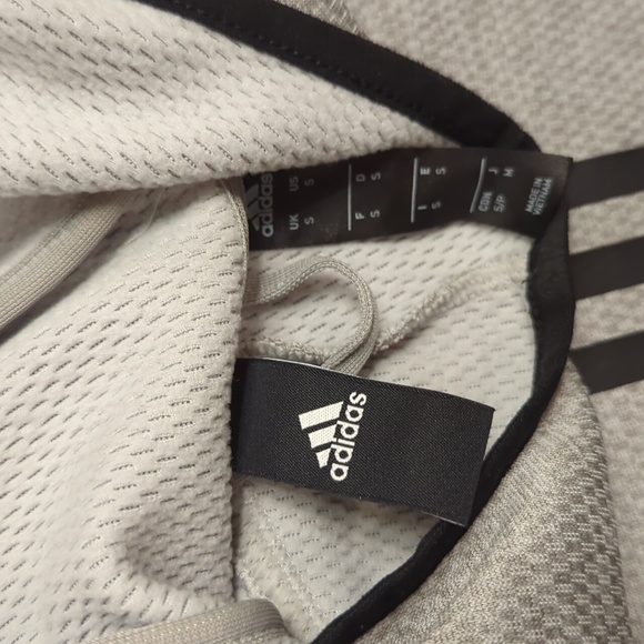Adidas Gray Climawarm Hoodie - Picture 3 of 5